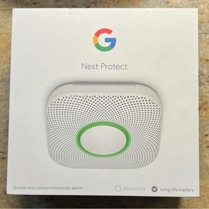 Opened but never used Google Nest Protect.